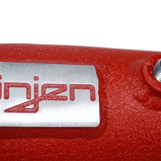 Injen 17-19 Honda Civic Type-R Aluminum Intercooler Piping Kit - Wrinkle Red - SMINKpower Performance Parts INJSES1582ICPWR Injen