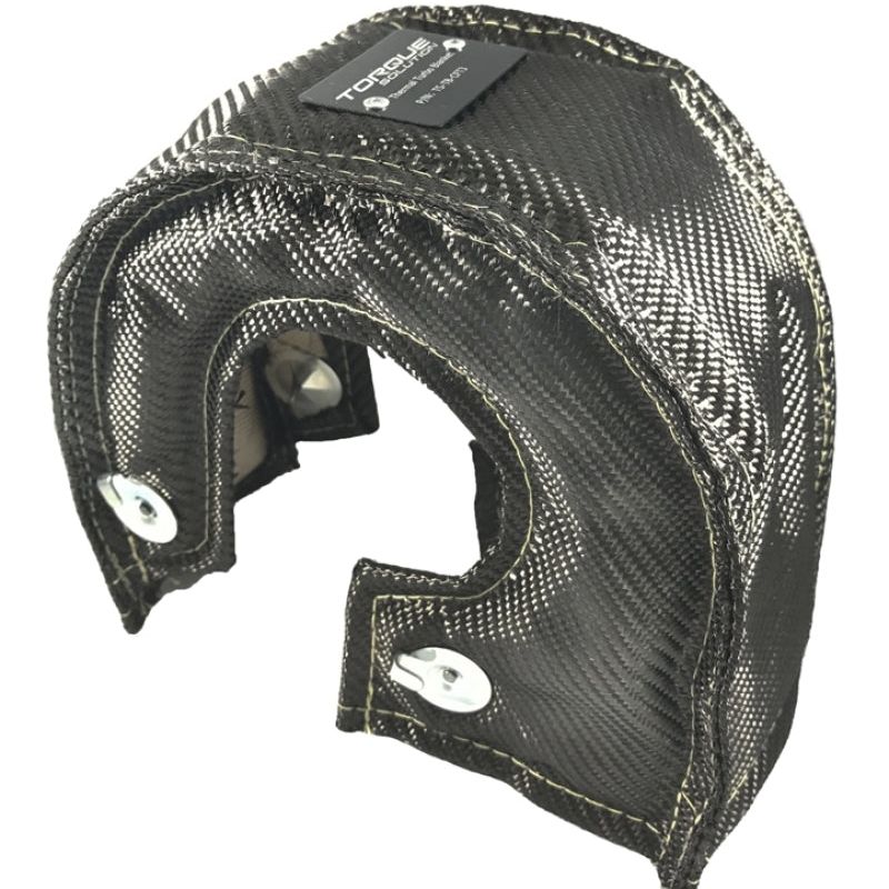 Torque Solution Thermal Turbo Blanket (Carbon Fiber) Fits T4/GT35/GT35/GT40/GT45/GT/47/GT55-Turbo Blankets-Torque Solution-TQSTS-TB-CFT4-SMINKpower Performance Parts