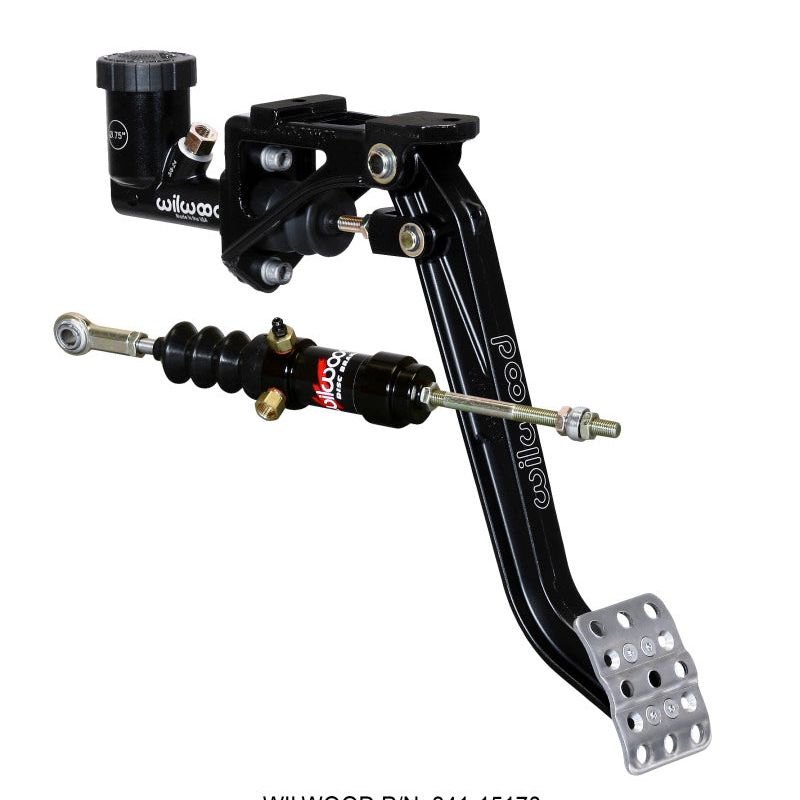 Wilwood Clutch Kit - Forged Adj. Pedal / MC / Slave - Swing Mount - 7:1 - SMINKpower Performance Parts WIL341-15170 Wilwood