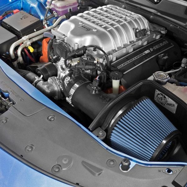 aFe MagnumFORCE Intakes Stage-2 P5R AIS 15-16 Dodge Challenger SRT Hellcat 6.2L V8 (sc) - SMINKpower Performance Parts AFE54-12802 aFe