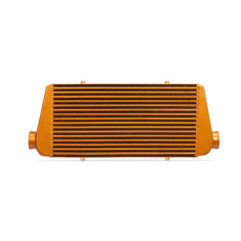Mishimoto Universal Gold R Line Intercooler Overall Size: 31x12x4 Core Size: 24x12x4 Inlet / Outlet-Intercoolers-Mishimoto-MISMMINT-URG-SMINKpower Performance Parts