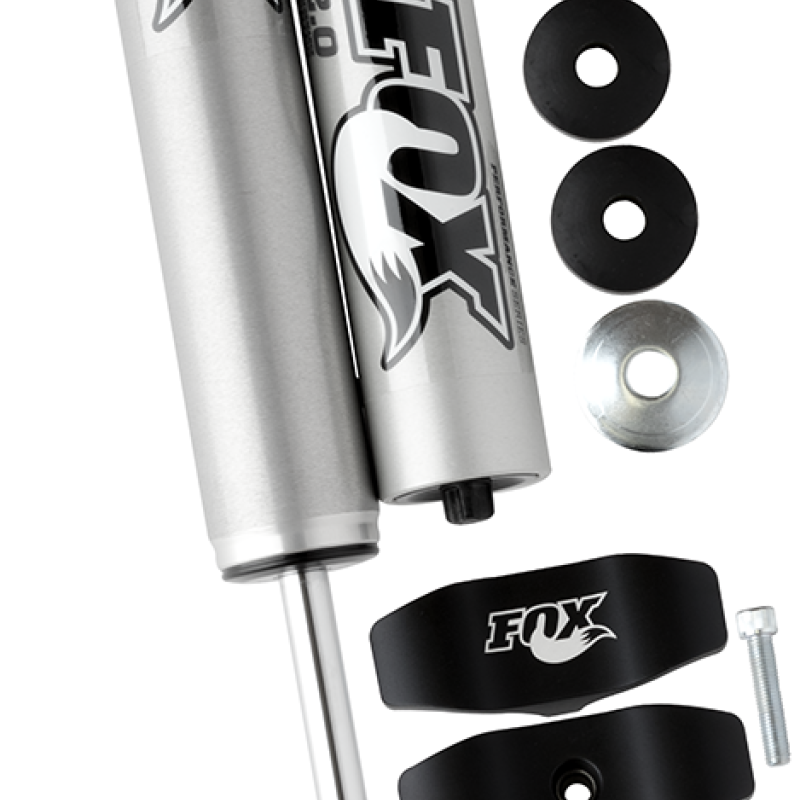 Fox 07+ Jeep JK 2.0 Factory Series 11.6in. Smooth Body R/R Front Shock w/CD Adj. / 4-6in. Lift - SMINKpower Performance Parts FOX985-26-011 FOX