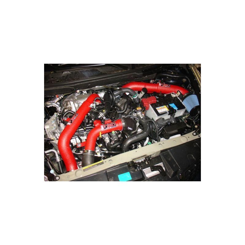 Injen 11-14 Nissan Juke 1.6L Nismo Turbo Upper Intercooler Piping Kit - Wrinkle Red - SMINKpower Performance Parts INJSES1900ICPWR Injen