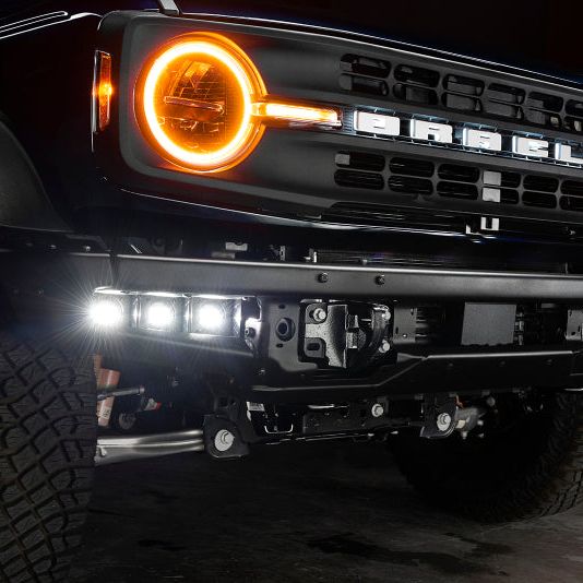 ORACLE Lighting 21-22 Ford Bronco Triple LED Fog Light Kit for Steel Bumper - White - SMINKpower Performance Parts ORL5890-001 ORACLE Lighting