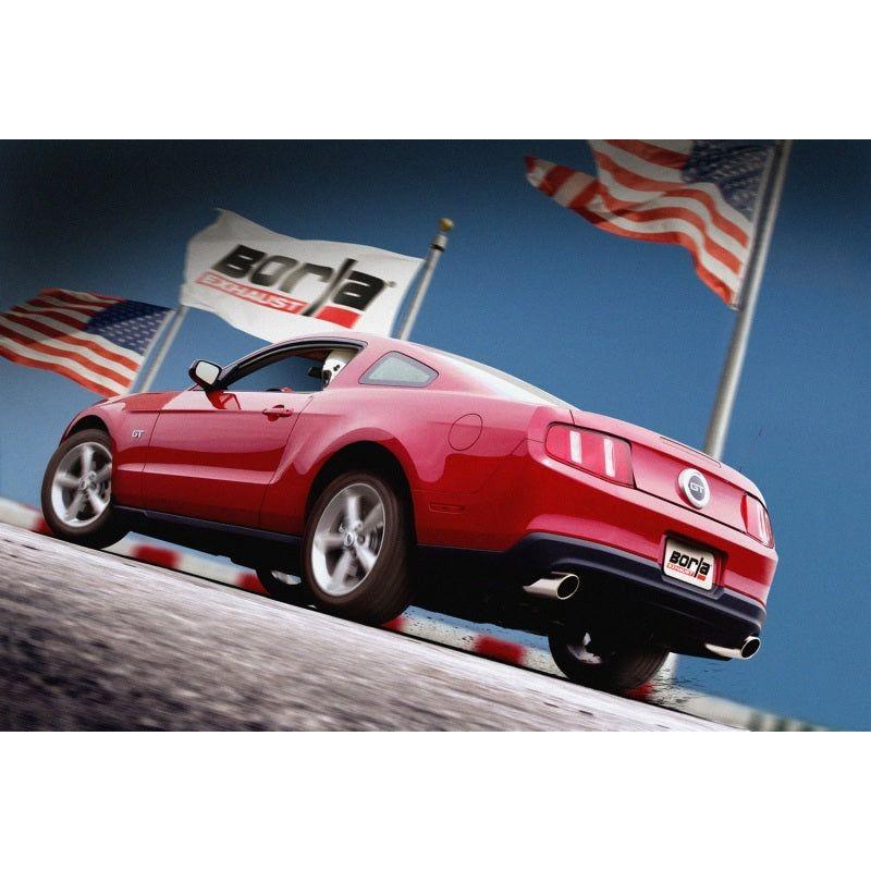 Borla 2010 Mustang GT 4.6L S-type Exhaust (rear section only)-Axle Back-Borla-BOR11777-SMINKpower Performance Parts