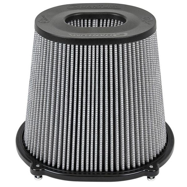 aFe Quantum Pro DRY S Air Filter Inverted Top - 5in Flange x 8in Height - Dry PDS - SMINKpower Performance Parts AFE21-91132 aFe