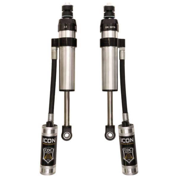 ICON 98-07 Toyota Land Cruiser 100 Series 0-3in Front 2.5 Series Shocks VS RR CDCV - Pair - SMINKpower Performance Parts ICO57807CP ICON