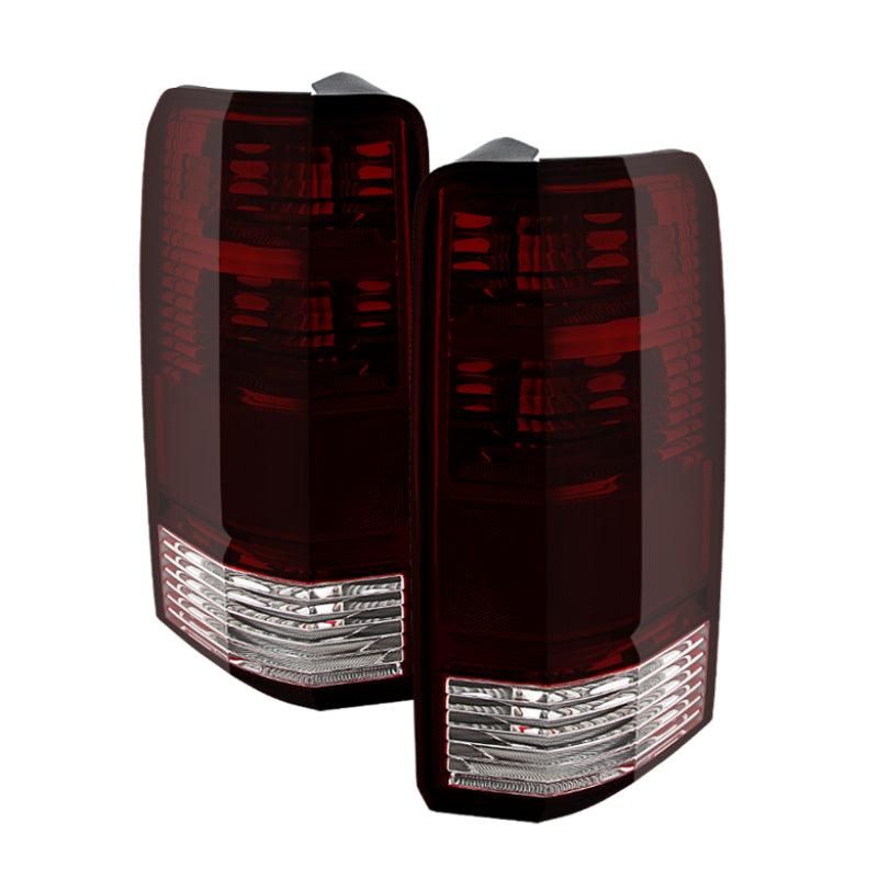 Xtune Dodge Nitro 07-11 OEM Style Tail Lights Red Smoked ALT-JH-DNIT07-OE-RSM - SMINKpower Performance Parts SPY9031199 SPYDER