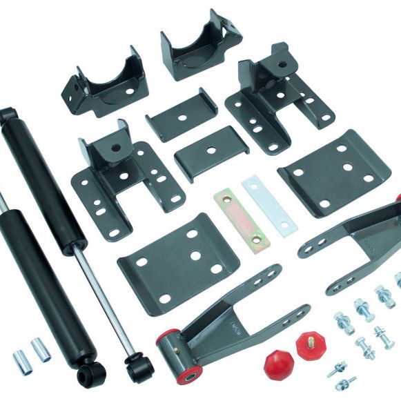 MaxTrac 07-16 GM C/K1500 2WD/4WD 3-4in Rear Adj. Lowering Flip Kit-Leaf Springs & Accessories-Maxtrac-MXT201340-SMINKpower Performance Parts