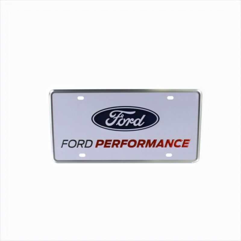Ford Racing Ford Performance License Plate - Single - SMINKpower Performance Parts FRPM-1828-FPONE Ford Racing
