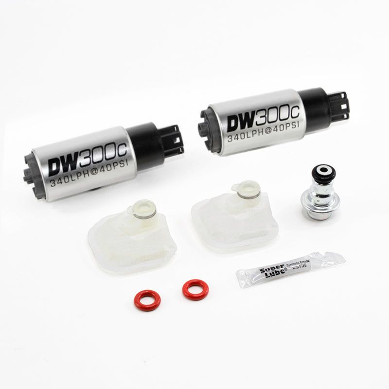 DeatschWerks 09-15 Cadillac CTS-V DW300c (2) 340 LPH In-Tank Fuel Pumps w/ Install Kit-Fuel Pumps-DeatschWerks-DWK9-309-1039-SMINKpower Performance Parts