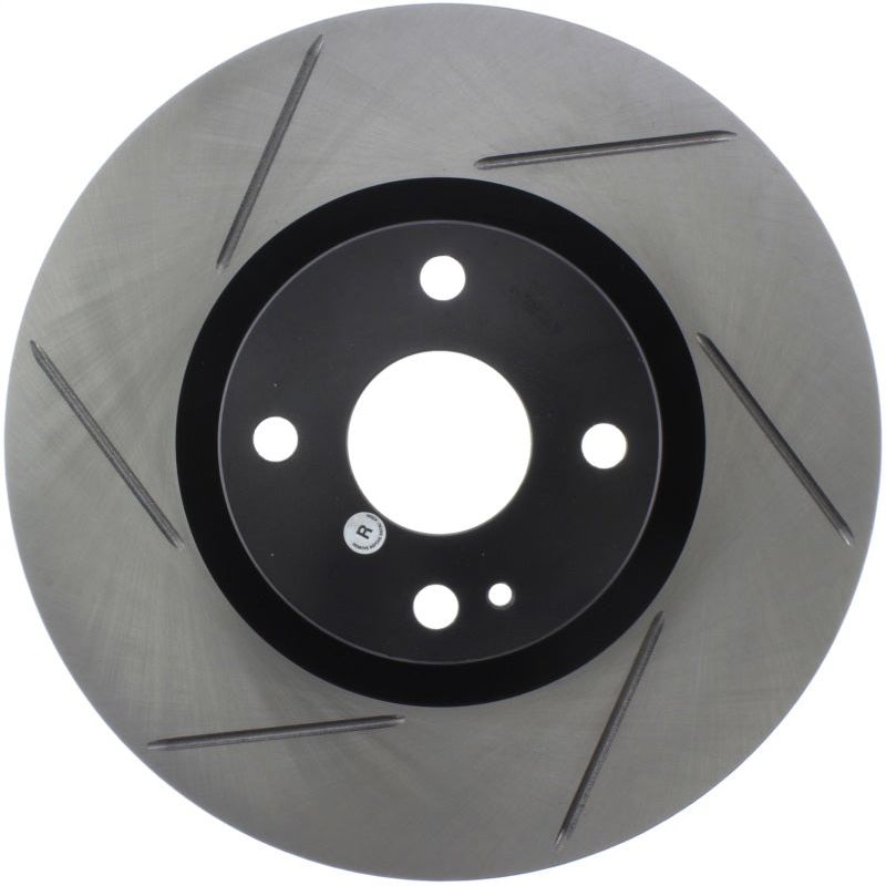 StopTech 16-17 Mazda MX-5 Front Passenger Side Slotted Sport Brake Rotor-Brake Rotors - Slotted-Stoptech-STO126.45092SR-SMINKpower Performance Parts