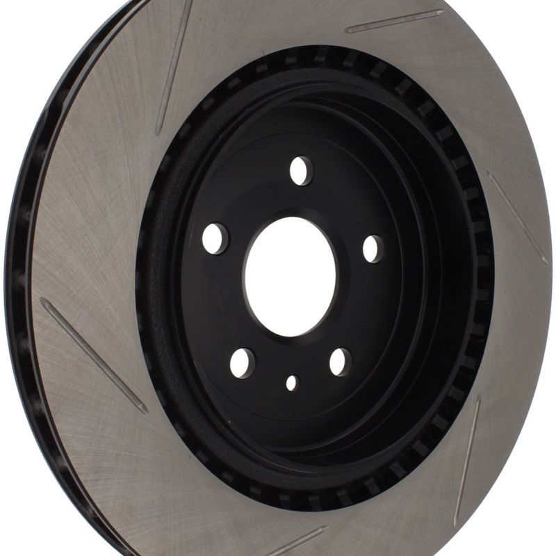 StopTech Power Slot 10 Camaro SS 8cyl Rear Left Slotted Rotor-Brake Rotors - Slotted-Stoptech-STO126.62119SL-SMINKpower Performance Parts