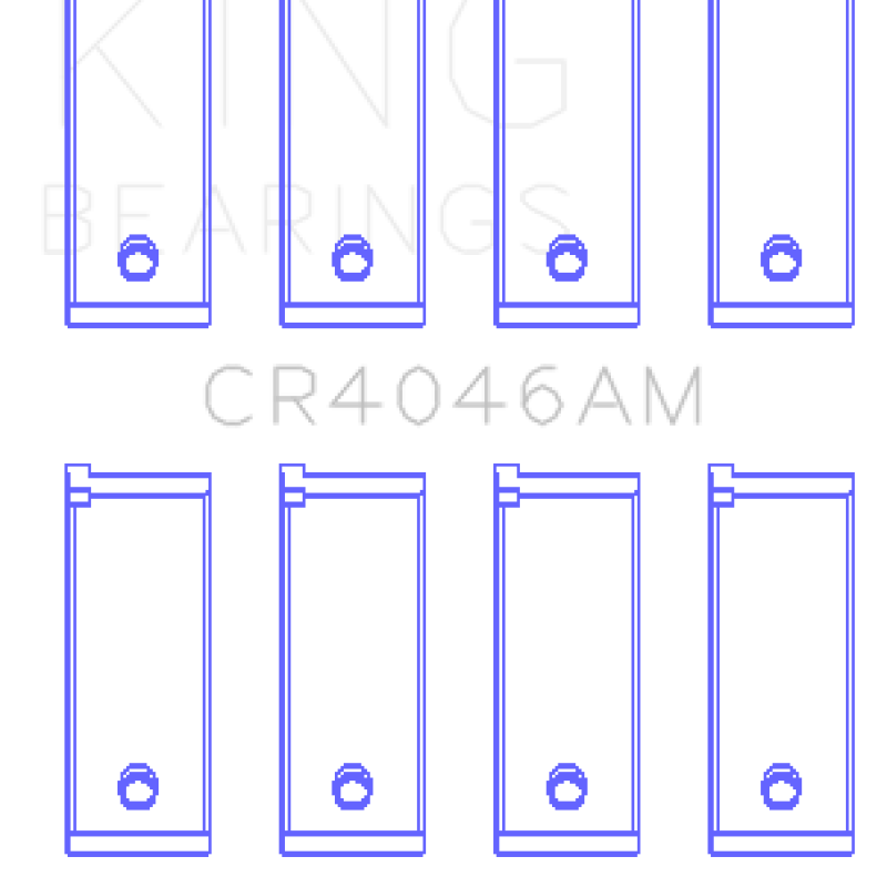 King Acura D16A1 (Size STD) Rod Bearing Set-Bearings-King Engine Bearings-KINGCR4046AM-SMINKpower Performance Parts