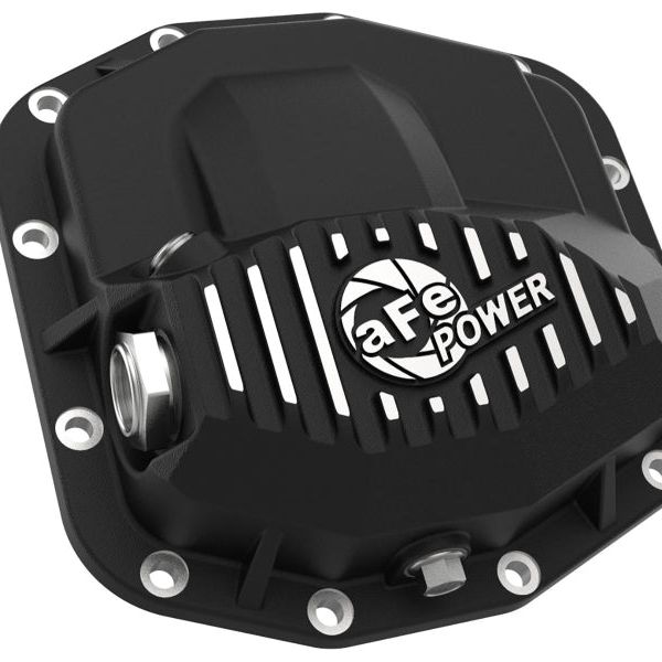 aFe Pro Series Rear Differential Cover Black w/Gear Oil 20-21 Jeep Gladiator (JT) V6 3.6L - SMINKpower Performance Parts AFE46-7119AB aFe