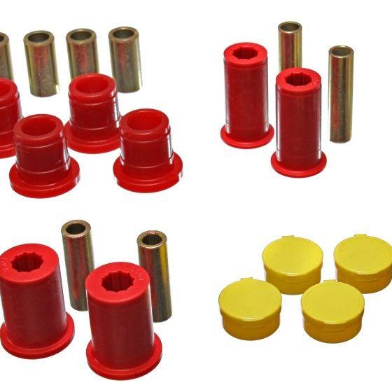 Energy Suspension 97-01 Dodge Dakota 2WD Red Front Control Arm Bushing Set-Bushing Kits-Energy Suspension-ENG5.3122R-SMINKpower Performance Parts