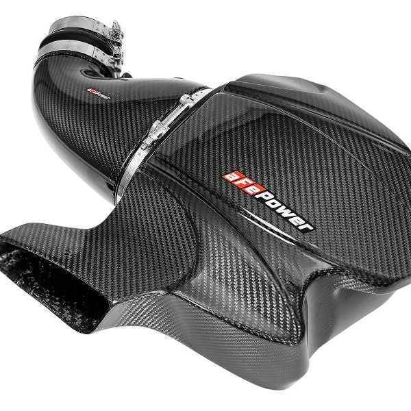 aFe Momentum Carbon Fiber CAIS w/ Pro Dry S Filter 12-19 Jeep Grand Cherokee SRT8 (WK2) V8-6.4L - SMINKpower Performance Parts AFE58-10001D aFe