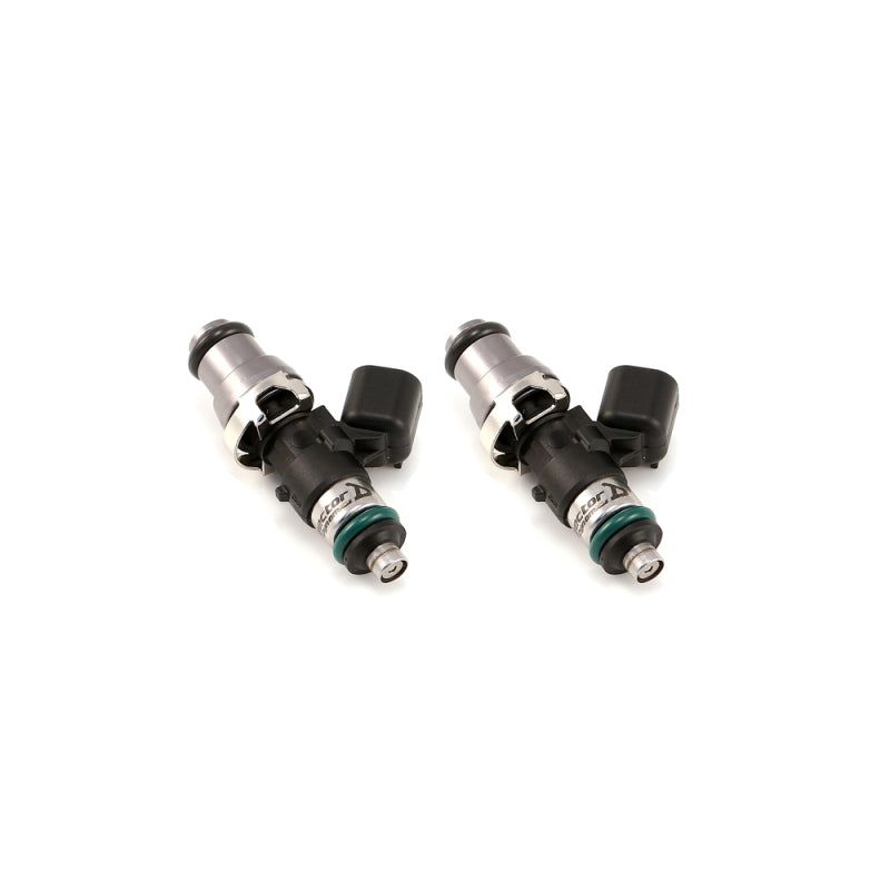 Injector Dynamics 1300cc Injectors - 48mm Length - 14mm Top - 14mm Lower O-Ring (Set of 2)-Fuel Injector Sets - 2Cyl-Injector Dynamics-IDX1300.48.14.14.2-SMINKpower Performance Parts