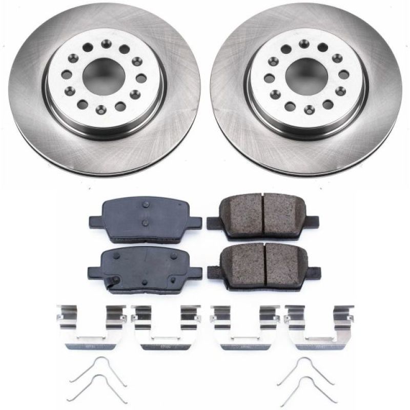 Power Stop 18-19 Buick Enclave Rear Autospecialty Brake Kit - SMINKpower Performance Parts PSBKOE7411 PowerStop