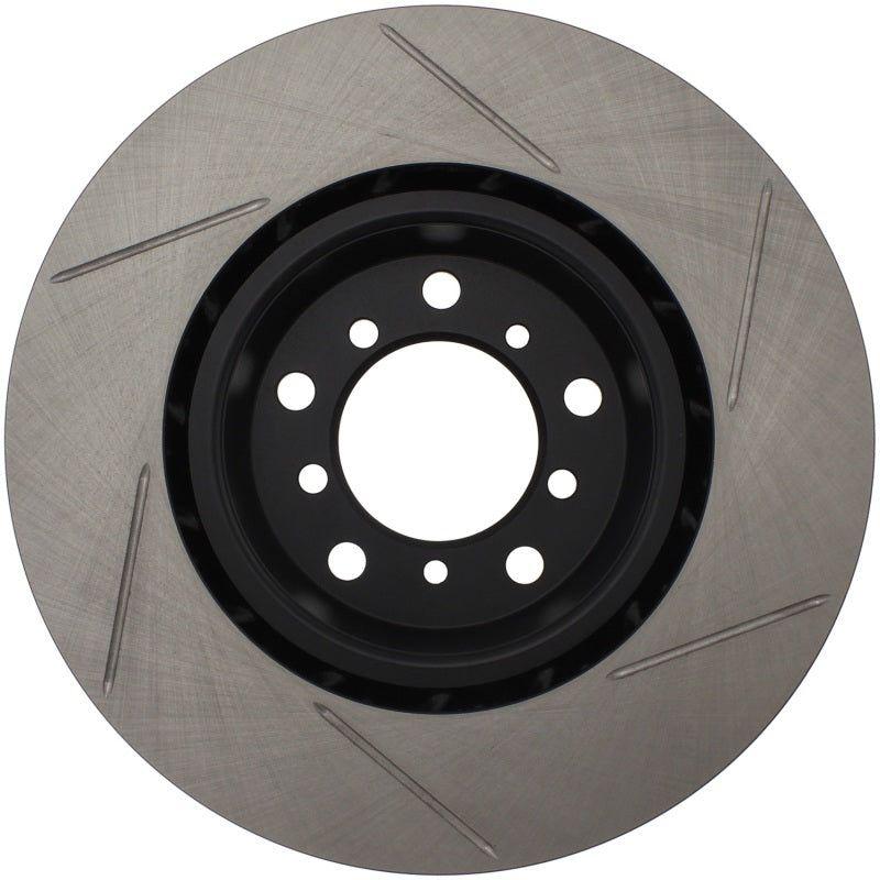 StopTech Power Slot BMW (E46) Front Right Slotted Rotor-Brake Rotors - Slotted-Stoptech-STO126.34059SR-SMINKpower Performance Parts