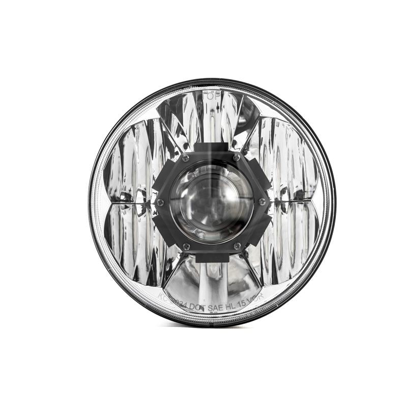 KC HiLiTES 07-18 Jeep JK 7in. Gravity LED Pro DOT Approved Replacement Headlight (Single)-Headlights-KC HiLiTES-KCL4234-SMINKpower Performance Parts