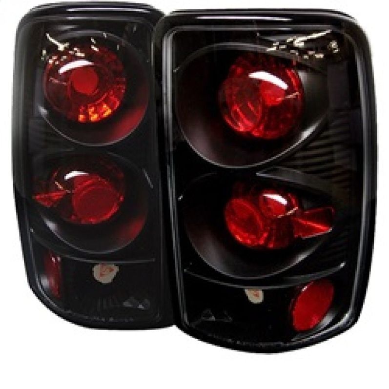 Spyder Chevy Suburban/Tahoe 1500/2500 00-06 Euro Style Tail Lights Black ALT-YD-CD00-BK-Tail Lights-SPYDER-SPY5001498-SMINKpower Performance Parts