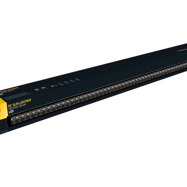 Hella Universal Black Magic 50in Thin Light Bar - Driving Beam - SMINKpower Performance Parts HELLA358176331 Hella