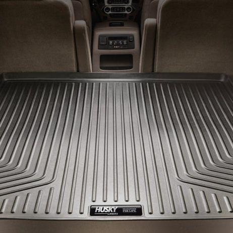 Husky Liners 2017 Chrysler Pacifica (Will Not Fit Power Fold 3rd Row) Black Rear Cargo Liner-Floor Mats - Rubber-Husky Liners-HSL40241-SMINKpower Performance Parts