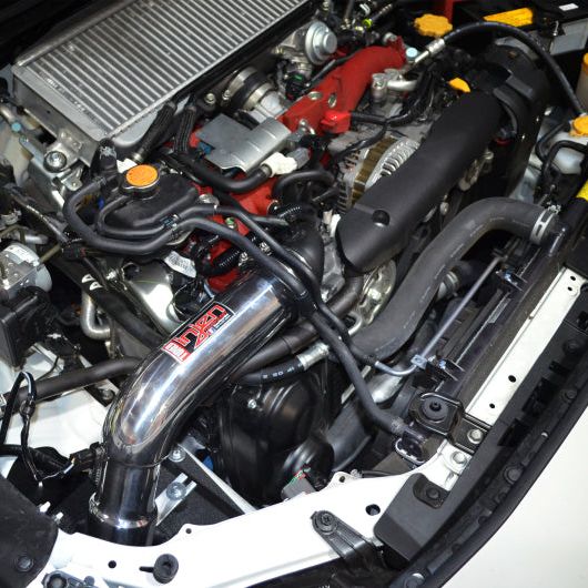 Injen 18-21 Subaru WRX STI H4-2.5L Turbo SP Aluminum Series Cold Air Intake - Wrinkle Black - SMINKpower Performance Parts INJSP1208WB Injen