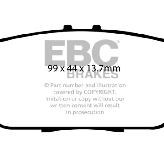 EBC 06-15 Mazda Miata MX5 2.0 Greenstuff Rear Brake Pads - SMINKpower Performance Parts EBCDP21775 EBC