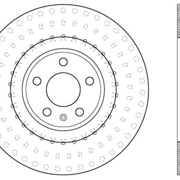 StopTech Power Slot 12 Audi A6 Quattro/11-12 A7 Quattro / 7/11-13 S4 Front Left Slotted Rotor-Brake Rotors - Slotted-Stoptech-STO126.33138SL-SMINKpower Performance Parts