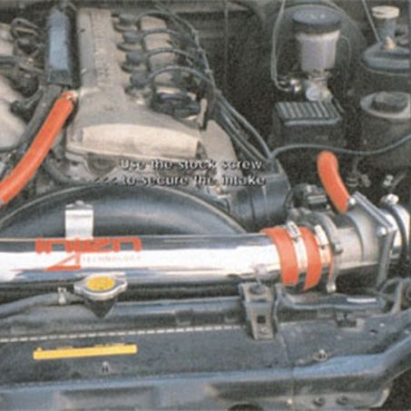 Injen 91-94 Nissan 240SX L4 2.4L Black IS Short Ram Cold Air Intake - SMINKpower Performance Parts INJIS1920BLK Injen