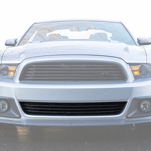 Roush 2013-2014 Ford Mustang 3.7L/5.0L Black Lower Grille Kit - SMINKpower Performance Parts RSH421496 Roush