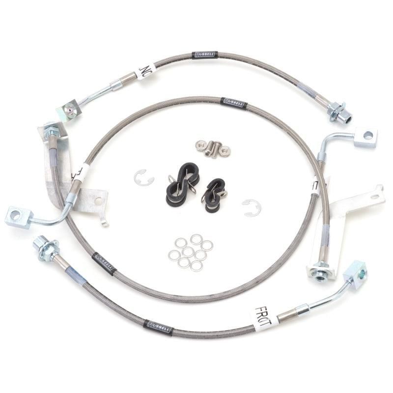 Russell Performance 99-04 Ford Mustang Cobra (with IRS) Brake Line Kit - SMINKpower Performance Parts RUS693270 Russell