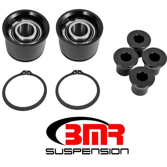 BMR 15-17 S550 Mustang Premium Rear Lower Control Arm Bearing Kit - Black-Bushing Kits-BMR Suspension-BMRBK055-SMINKpower Performance Parts