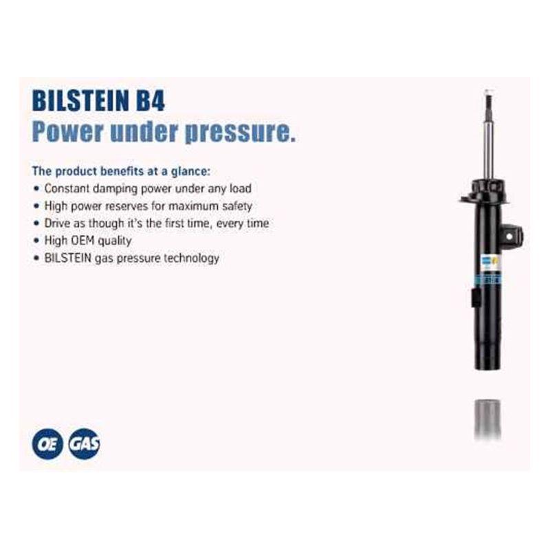 Bilstein B4 OE Replacement 15-18 Subaru Outback Front Left Suspension Strut Assembly-Shocks and Struts-Bilstein-BIL22-278586-SMINKpower Performance Parts