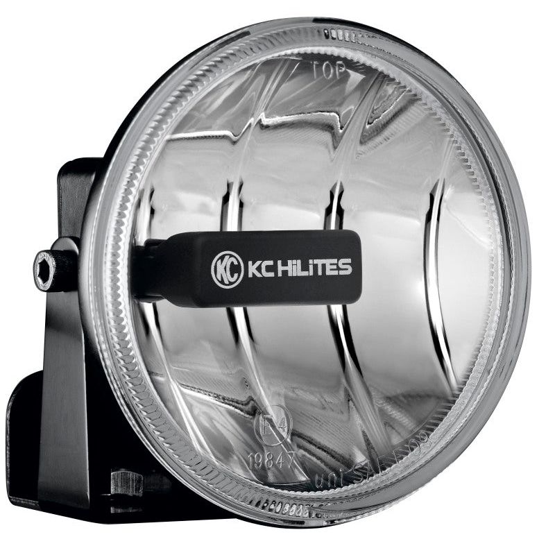 KC HiLiTES 4in. Gravity G4 LED Light 10w SAE/ECE Clear Fog Beam (Pair Pack System) - SMINKpower Performance Parts KCL493 KC HiLiTES
