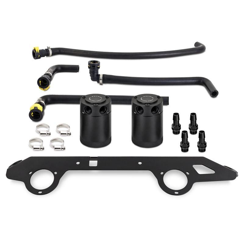 Mishimoto 21-22 Ford Bronco 2.7L Baffled Oil Catch Can System - SMINKpower Performance Parts MISMMBCC-BR27-21S Mishimoto