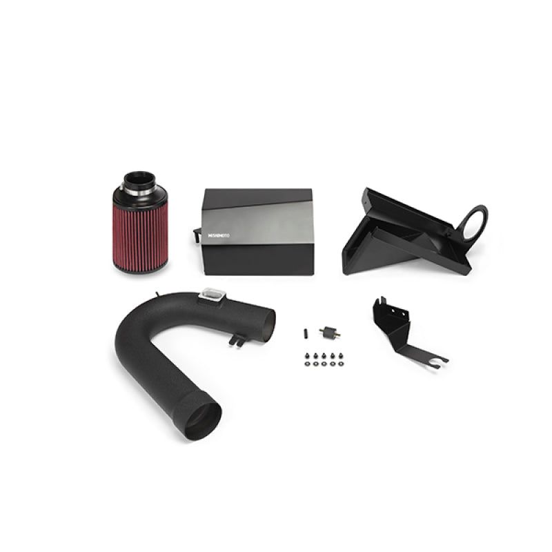 Mishimoto BMW 12-13 320i/328i / 14-15 428i / 15-16 228i Performance Air Intake Kit - Wrinkle Black-Cold Air Intakes-Mishimoto-MISMMAI-F30-12WBK-SMINKpower Performance Parts