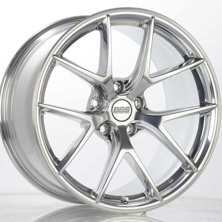 BBS CI-R 19x9 5x120 ET44 Ceramic Polished Rim Protector Wheel -82mm PFS/Clip Required - SMINKpower Performance Parts BBSCI2203CP BBS