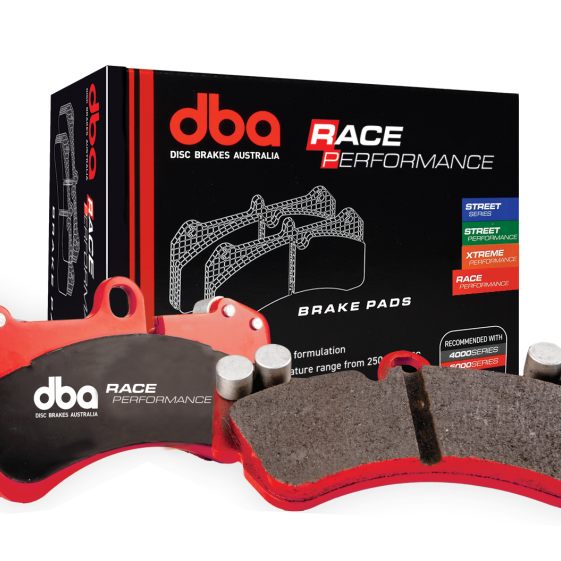 DBA 15-22 Ford Mustang GT (w/Performance Package 380mm Front Disc) Front RP Performance Brake Pads-Brake Pads - Racing-DBA-DBADB9021RP-SMINKpower Performance Parts