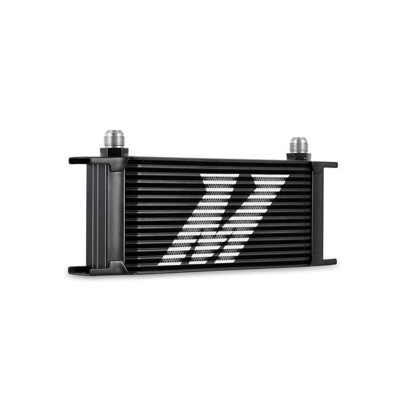 Mishimoto Universal 16 Row Oil Cooler - Black - SMINKpower Performance Parts MISMMOC-16BK Mishimoto