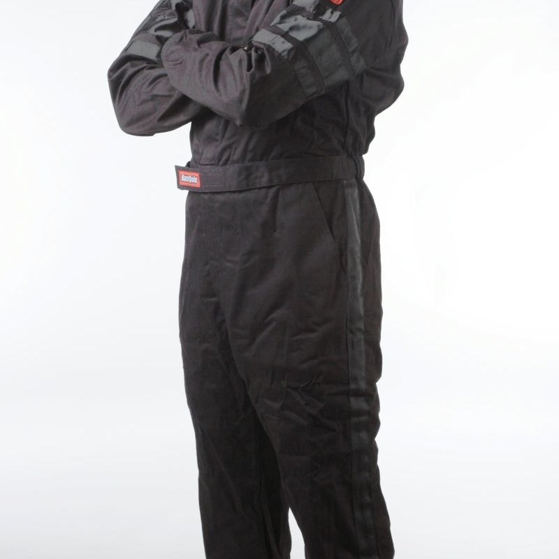 RaceQuip Black SFI-1 1-L Suit - Medium-Racing Suits-Racequip-RQP110003-SMINKpower Performance Parts