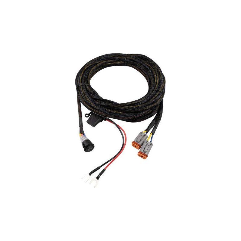 Diode Dynamics Light Duty Dual Output 3-way 4-pin Wiring Harness - SMINKpower Performance Parts DIODD4092 Diode Dynamics