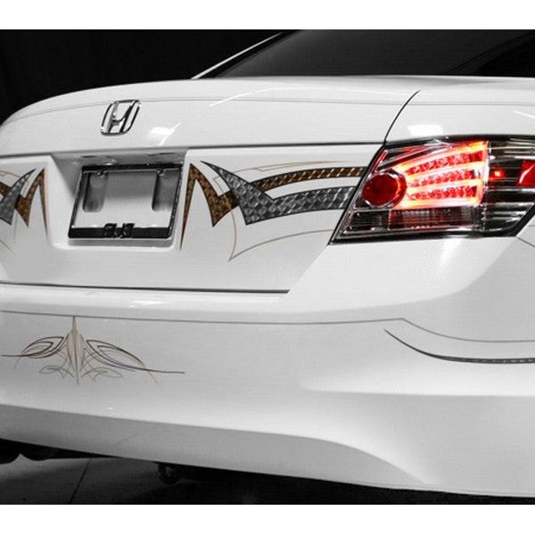 Spyder Honda Accord 08-12 4DR LED Tail Lights Black ALT-YD-HA08-4D-LED-BK-Tail Lights-SPYDER-SPY5032621-SMINKpower Performance Parts