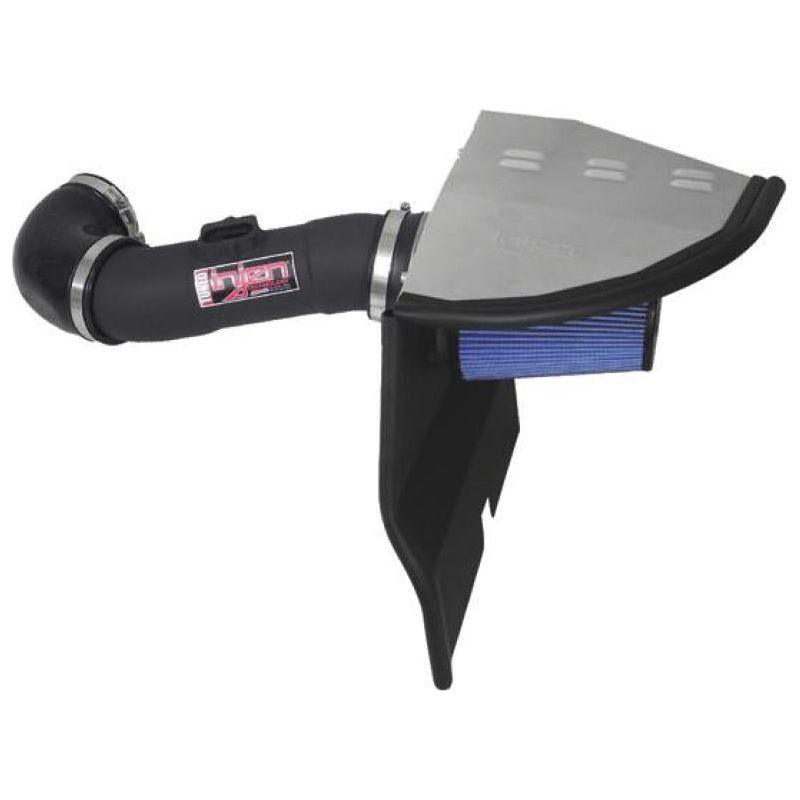 Injen 10 Camaro 3.6L V6 Wrinkle Black Power-Flow Short Ram Air Intake System - SMINKpower Performance Parts INJPF7011WB Injen