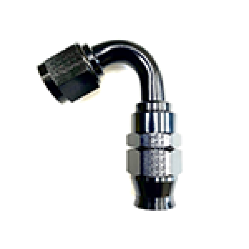 Fragola -6AN Real Street x 120 Degree Hose End Black For PTFE Hose - SMINKpower Performance Parts FRA681206-BL Fragola