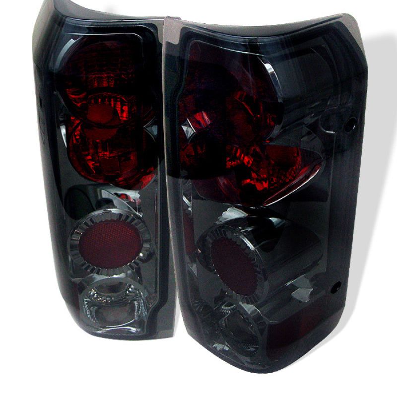 Spyder Ford F150 87-96/Ford Bronco 88-96 Euro Style Tail Lights Smoke ALT-YD-FF15089-SM-Tail Lights-SPYDER-SPY5003331-SMINKpower Performance Parts