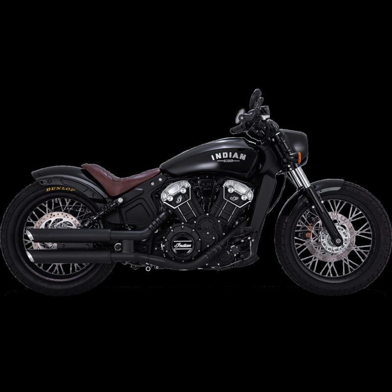 Vance & Hines 15-20 Harley Davidson Indian Scout Twin Slash 3in PCX Slip-On Exhaust - SMINKpower Performance Parts VAH48323 Vance and Hines
