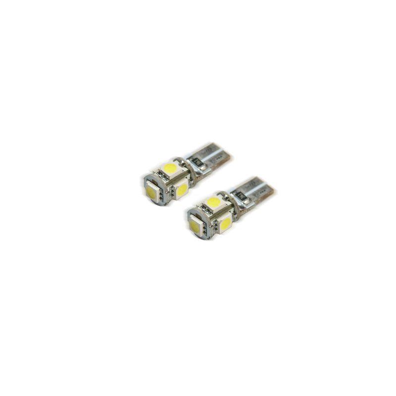 Oracle T10 5 LED 3 Chip SMD Bulbs (Pair) - Cool White - SMINKpower Performance Parts ORL4801-001 ORACLE Lighting